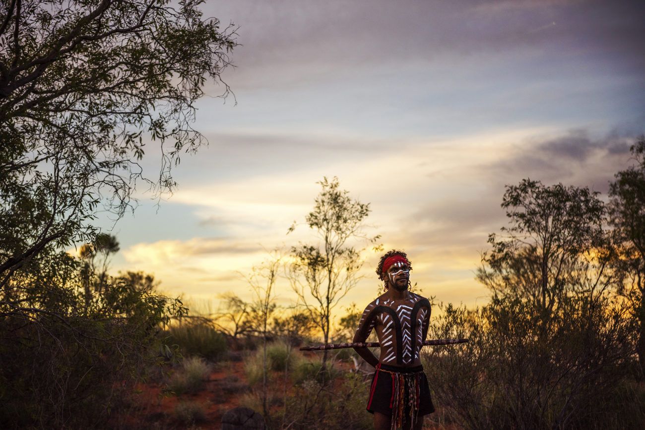 Lauren Bath - Welcome Indigenous Aboriginal Australian Uluru. Northern Territory, Australia